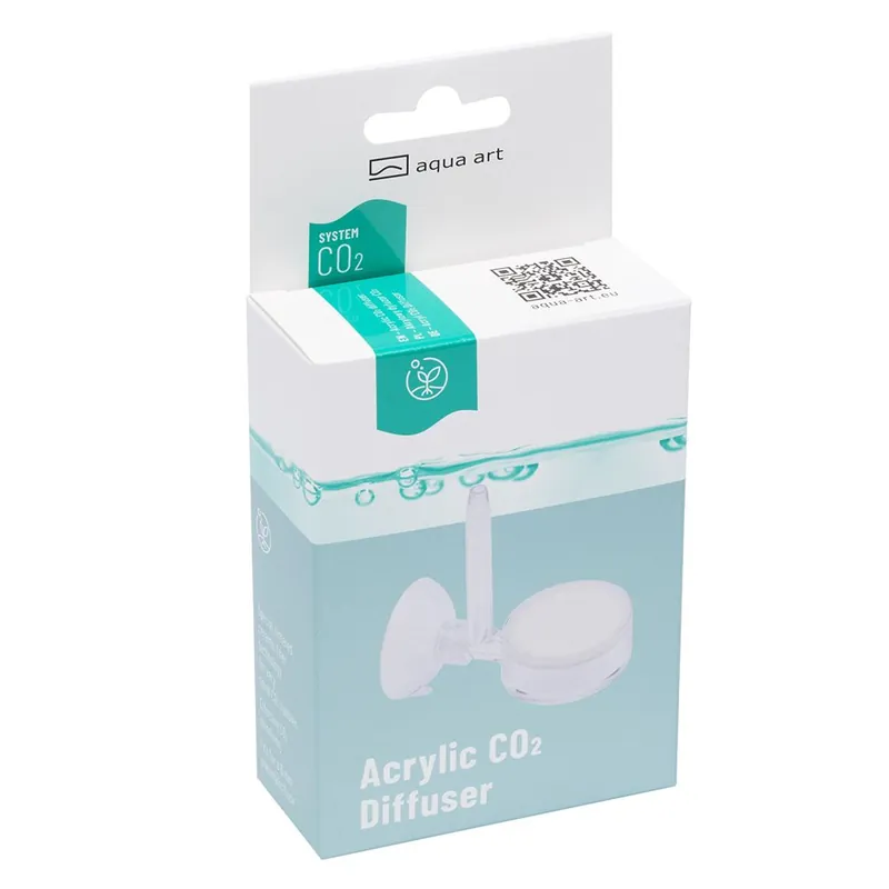 Prémium Aqua Art CO2 akril diffúzor - 30 mm