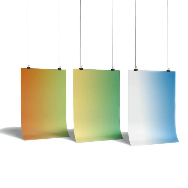 Lightground gradiens háttérfólia narancs-zöld SQ45 - 45x45 cm Vásárlói kedvenc