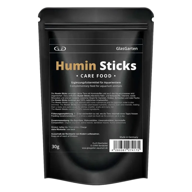Utolsó esély GlasGarten Humin Sticks Care Food - 30 g
