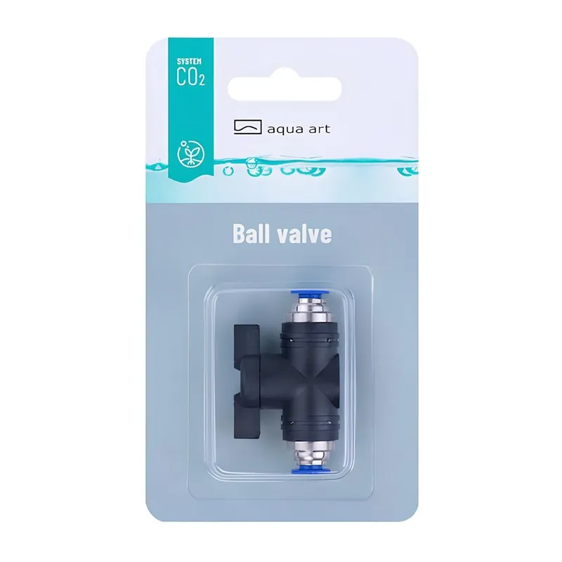 Aqua Art CO2 elzáró csap - 4/6 mm Biztonságos fizetés