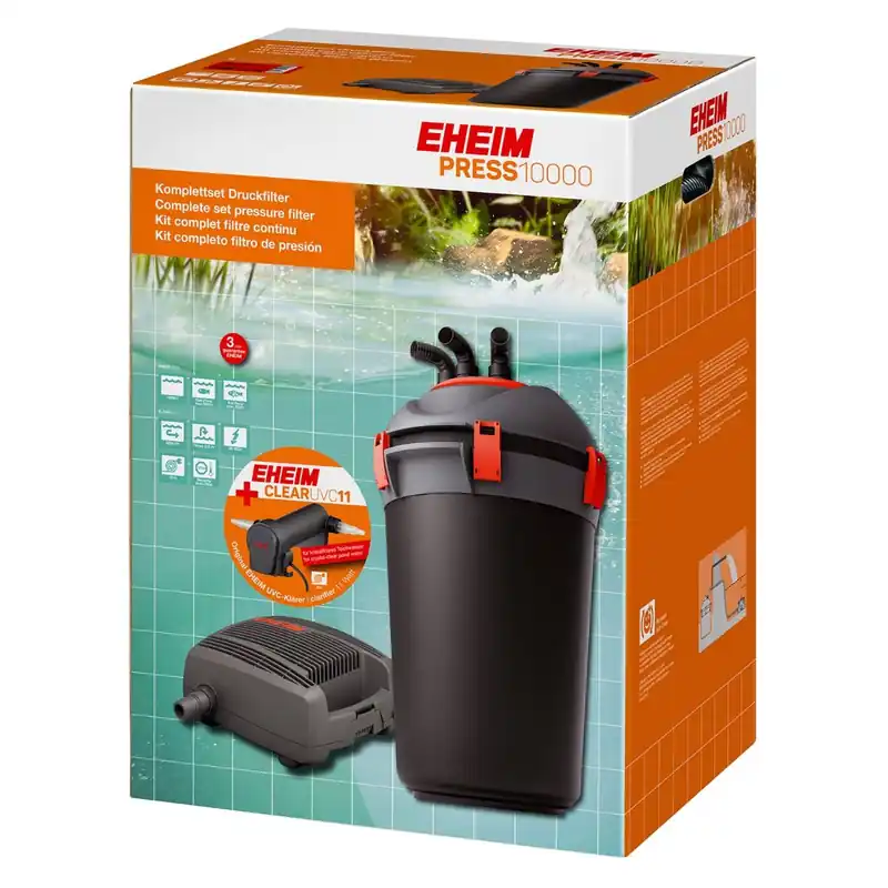 Biztonságos fizetés EHEIM Pond Press10000 + CLEARUVC-11 szett