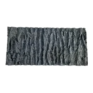 3D Akvárium háttér FAKÉREG - 100x50cm (fekete) Bestseller
