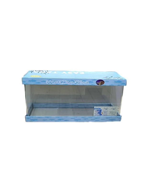 Vedd meg most BPS szögletes akvárium hajlított sarkokkal 60x23x28cm / 39 liter