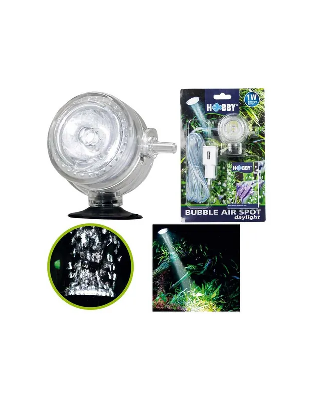 Hobby Bubble Air Spot Daylight LED-es levegőporlasztó (fehér) Prémium