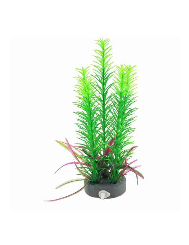 Utolsó esély Műnövény akvárium dekoráció levegőporlasztóval 22cm (HB110)