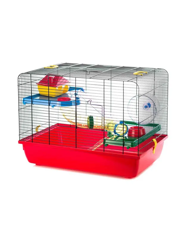 Akció Inter-Zoo Jerry 2 Color hörcsög ketrec - 58x38x43cm
