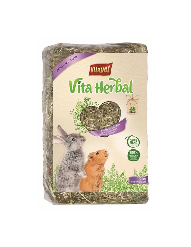 Vitapol Vita-Herbal réti széna rágcsálóknak 1200g Legnépszerűbb