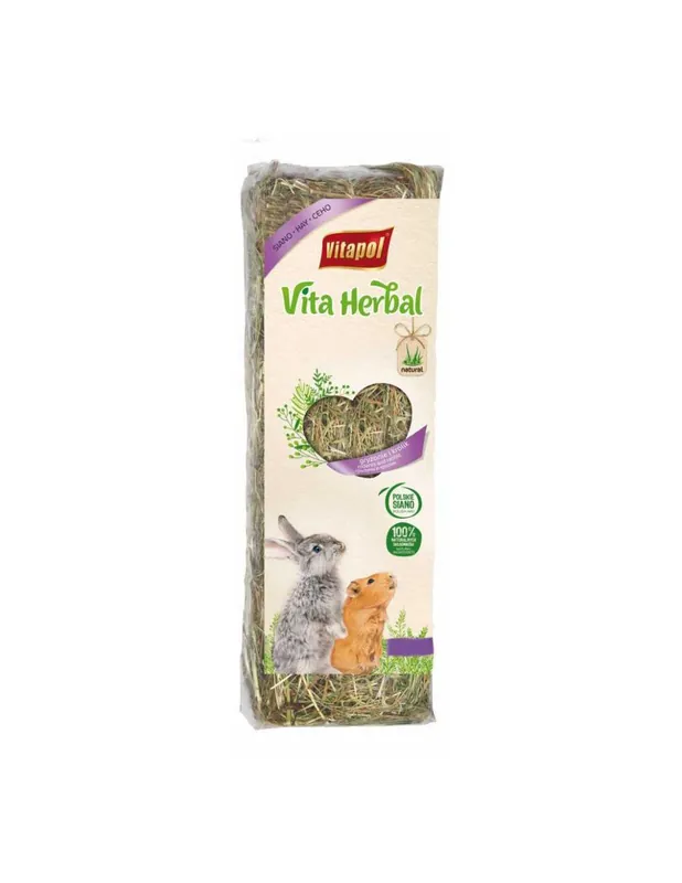 Legnépszerűbb Vitapol Vita-Herbal réti széna rágcsálóknak 800g