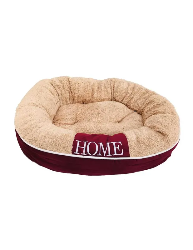 HOME kisállat fekhely párna piros (CI92) - 55x42x13cm Szuper ajánlat