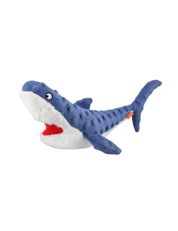 Vedd meg online Pet Nova kutyajáték - sípoló plüss cápa 32cm