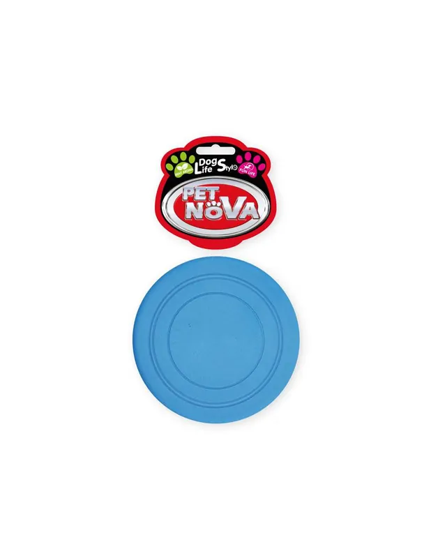 Pet Nova kutyajáték - TPR gumi frizbi 18cm (kék) Olcsóbb