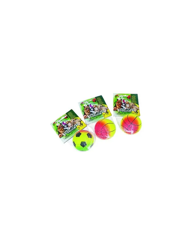Tatrapet pattogó mini labda kutya- és macskajáték - 4cm (szivárvány) Nézd meg most