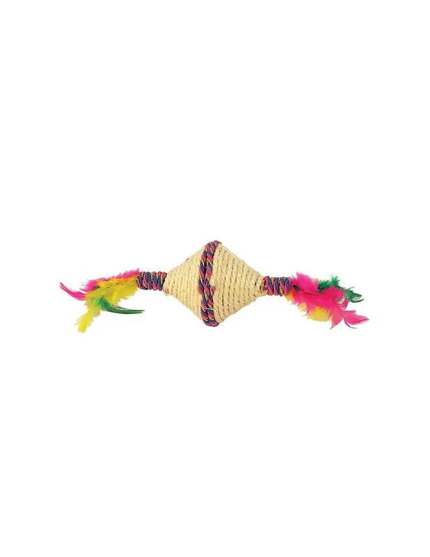 Legjobb ár Szizál macskajáték tollakkal 17cm