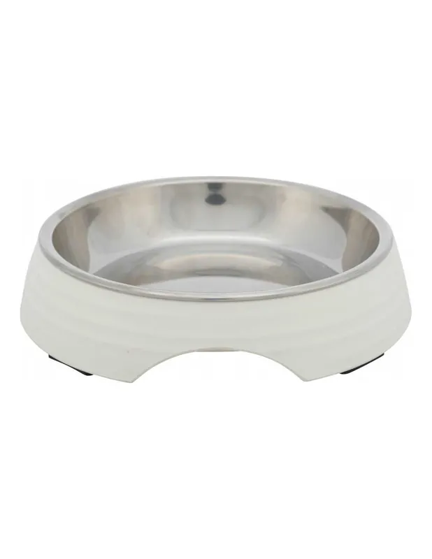 Exkluzív ajánlat Trixie macskatál műanyag tartóval 200ml - 14cm alacsony (fehér)