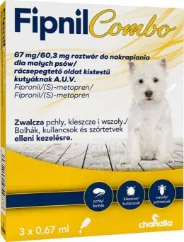 Fipnil combo spot-on 2-10 kg 3 db Legnépszerűbb