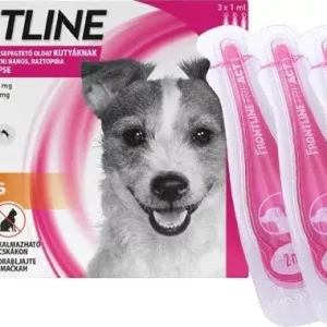 Frontline Tri-Act spot-on kutyáknak S 5-10 kg 3 db Akció
