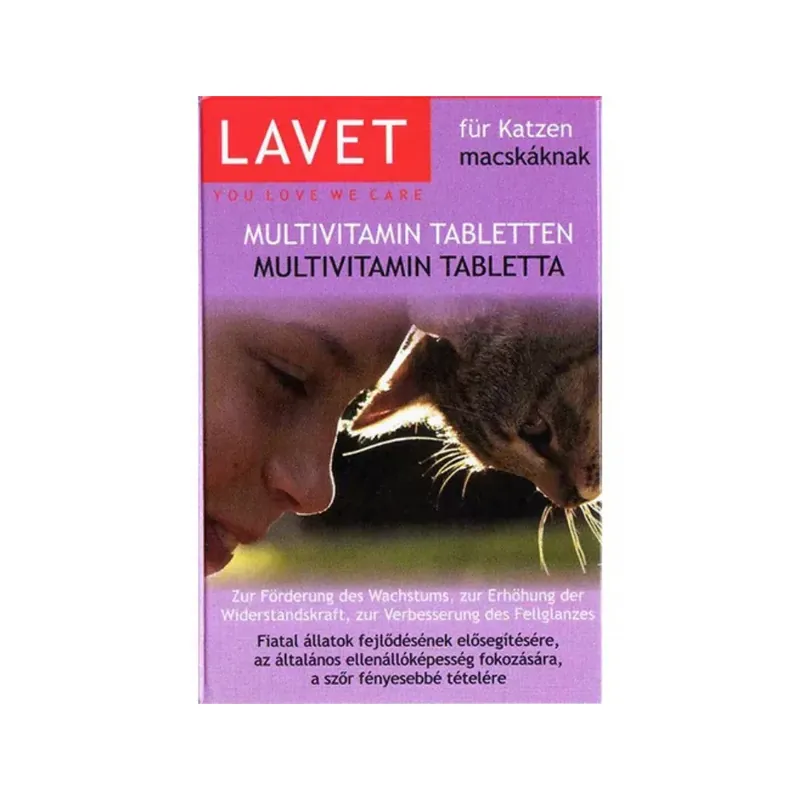 Olcsó Lavet multivitamin macskáknak 50 db