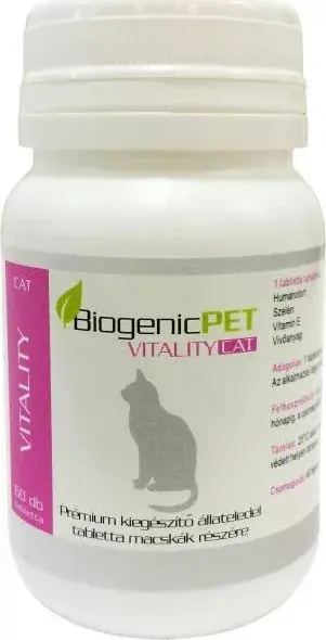 BiogenicPet Vitality Cat 60 db Vedd meg most