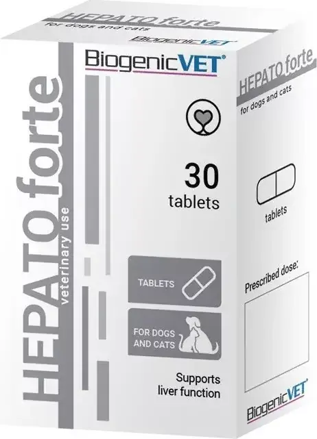 Kedvezményes ár BiogenicVet Hepatoforte tabletta 30 db
