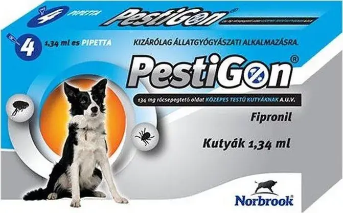 Kiárusítás Pestigon spot-on M 10-20 kg 4 db