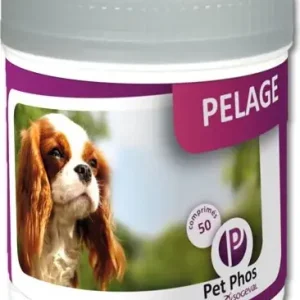 Pet-Phos Coat Dog szőrkondicionáló tabletta 50 db Árcsökkenés