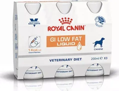 Legkelendőbb Royal Canin Gastrointestinal Low Fat Liquid 3 x 200 ml