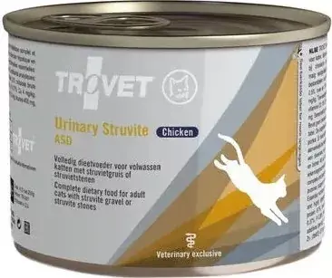 Bestseller Trovet Urinary Struvite Cat konzerv (ASD) 200 g csirke