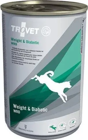 Trovet Weight + Diabetic Dog konzerv (WRD) 400 g Nézd meg most