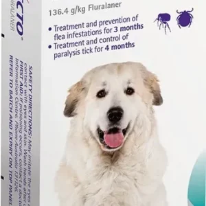 Bravecto rágótabletta kutya 40-56 kg 2 db Alacsony ár