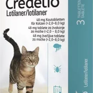 Credelio rágótabletta macska 2,0-8,0 kg 3 db Kedvezmény