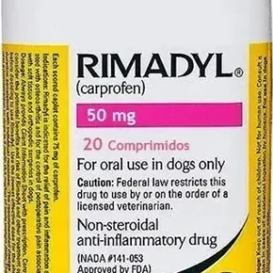 Rimadyl 50 mg ízesített tabletta 20 db Kedvezményes ár