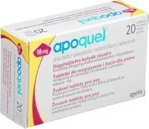 Apoquel 3,6 mg rágótabletta kutyák részére 20 db Szezonális akció