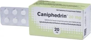 Szezonális akció Caniphedrin 20 mg tabletta 100 db
