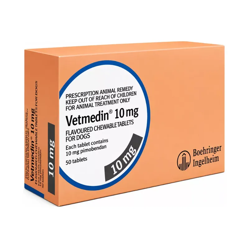 Vetmedin 10 mg rágótabletta kutyáknak 50 db Rendeld meg most