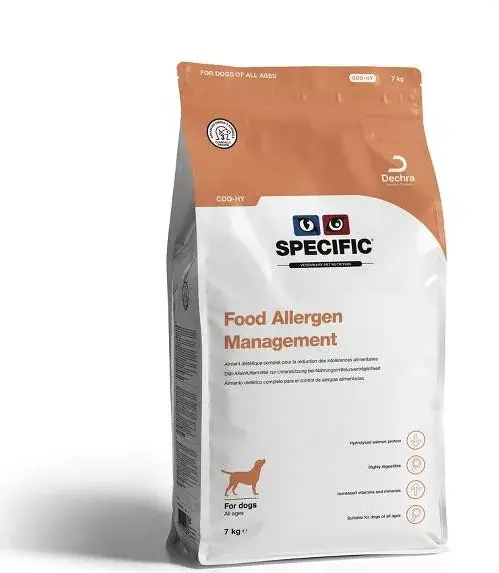Akciós ár Specific CDD-HY Food Allergen Management 12 kg