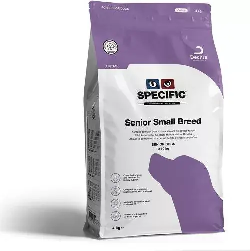 Árcsökkenés Specific CGD-S Senior Small Breed 7 kg