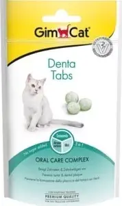 Vásárlói kedvenc GimCat Denta Tabs 40 g