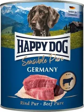 Biztonságos fizetés Happy Dog Germany marhás konzerv 400 g