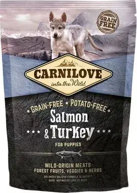 Akciós ár Carnilove puppy lazac 1,5 kg