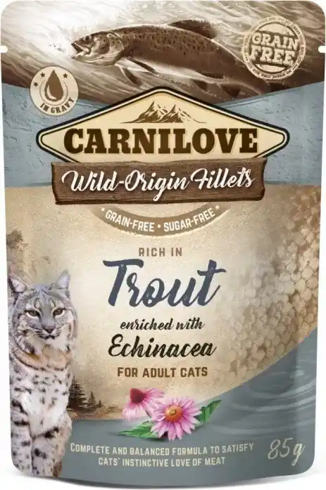 Carnilove alutasakos pisztráng&echinacea 85 g Ajánlat