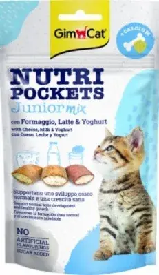 GimCat NutriPockets junior mix 60 g Vásárlói kedvenc