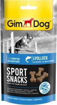 Utolsó esély GimDog Sport Snack tőkehal 60 g
