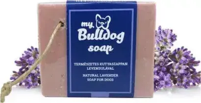 Népszerű My Bulldog természetes kutyaszappan levendulás