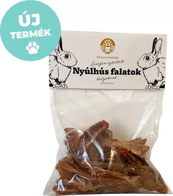 Expressz kézbesítés My Bulldog levegőn szárított nyúlhús 100 g