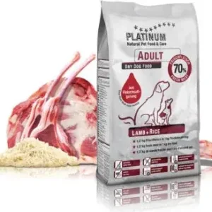 Platinum Adult Lamb&Rice 1,5 kg Korlátozott ajánlat