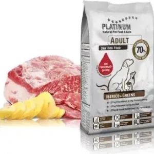 Különleges ajánlat Platinum Adult Iberico&Greens 15 kg