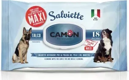 Camon Maxi Talco törlőkendő 40 x 30 cm 18 db Gyors kiszállítás