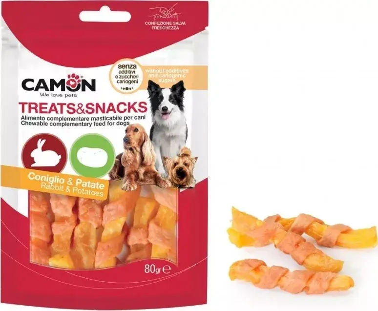 Népszerű Camon snack nyulas édesburgonya 80 g