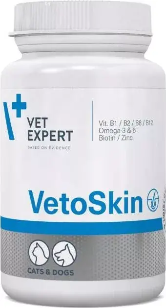 Újdonság VetExpert VetoSkin kistesű kutyáknak és macskáknak Twist kapszula 60 db