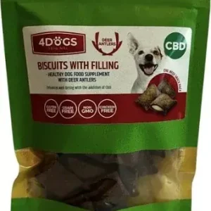 4Dogs Original Immunerősítő Jutalomfalat CBD-vel 60 g Kedvezményes ár